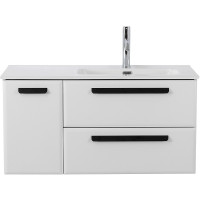Тумба под раковину Cezares Eco-Cer-N 100 R ECO-CER-N-1000-2C-1A-SO-BL-R подвесная