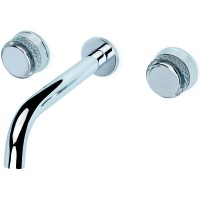Смеситель для раковины Boheme Aura 152-2-CR-A