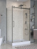 Душевой уголок BelBagno Marino 2 130x80 MARINO-2-AH-1-130/80-C-GM
