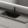Тумба под раковину Sancos Cento 120 CN120-1W подвесная Белый глянец