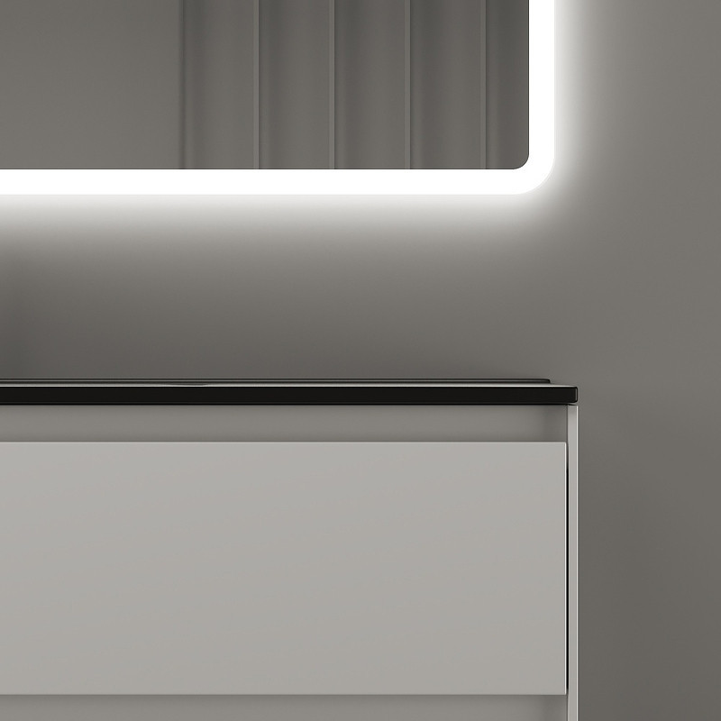 Тумба под раковину Sancos Cento 120 CN120-1W подвесная Белый глянец