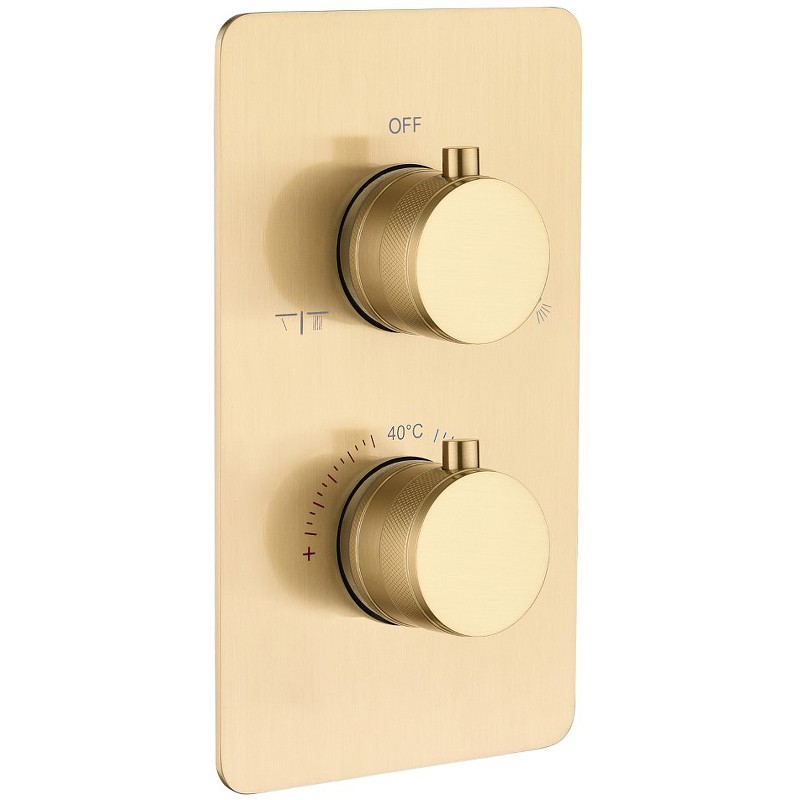 Смеситель для душа Boheme Cell 134-2-MG с термостатом