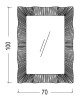 Зеркало Boheme Armadi Art NeoArt Soho 70 561 с подсветкой