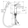 Смеситель для раковины Hansgrohe Tecturis E 73210000 с гигиеническим душем Хром