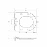 Комплект унитаза BelBagno Amanda BB051CHR+BB051SC с инсталляцией Grohe Rapid SL 38721001