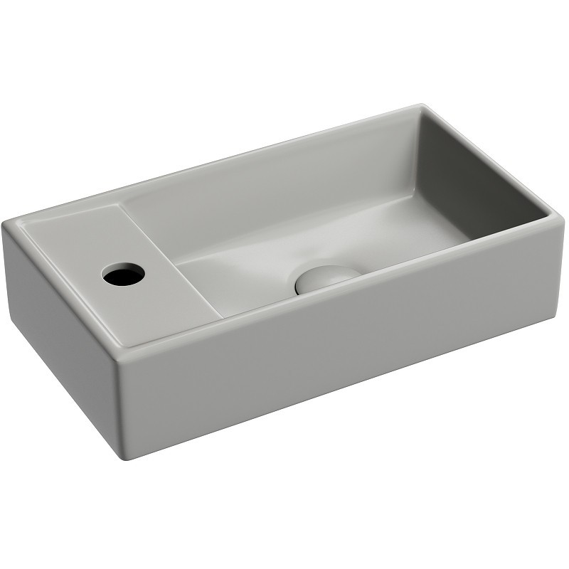 Раковина Ceramicanova Element 41 R CN6051RMH антрацит матовый