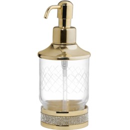 Дозатор для жидкого мыла Boheme Royal Cristal 10929-G