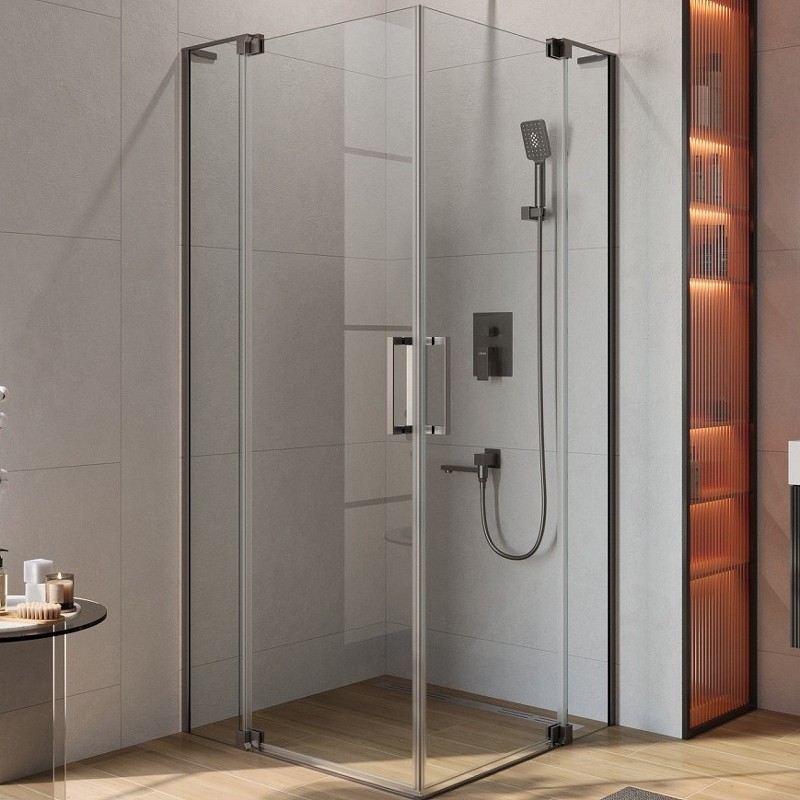 Душевой уголок Cezares Slider 110x110 SLIDER-A-2-100/110-C-GM