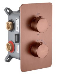 Смеситель для душа Boheme Cell 134-3-BRB с термостатом