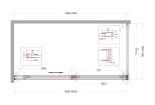 Душевой уголок BelBagno Soft Close-1 160x80 SOFT_CLOSE-1-AH-1-160/80-C-Cr