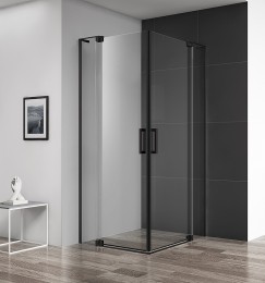Душевой уголок Cezares Slider 100x80 SLIDER-AH-2-70/80-90/100-C-NERO