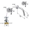 Смеситель для раковины Remer Liberty 10LI