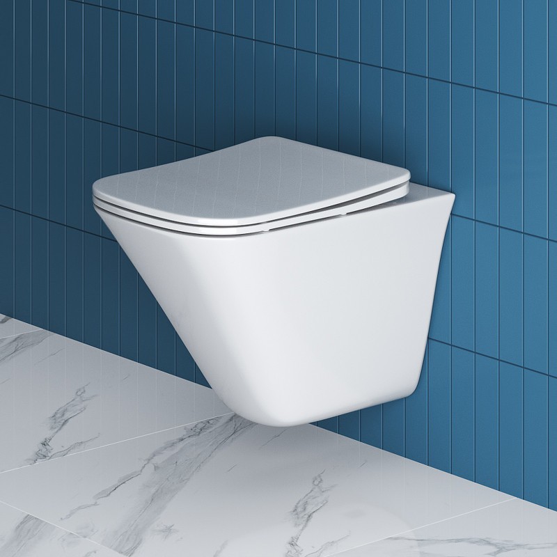 Унитаз BelBagno Marmi BB052CHR/BB132SC подвесной