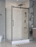 Душевой уголок BelBagno Marino 2 130x90 MARINO-2-AH-1-130/90-C-GM