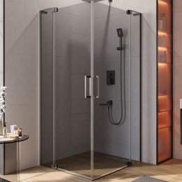 Душевой уголок Cezares Slider 90x80 SLIDER-AH-2-70/80-80/90-GRIGIO-GM