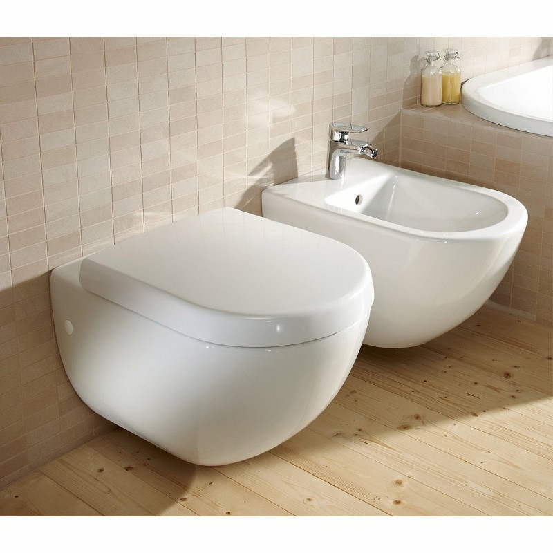 Биде Villeroy&Boch Subway 74000001 подвесное Альпийский белый