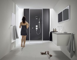 Душевой гарнитур Hansgrohe Pulsify Select Relaxation 24170700 белый матовый