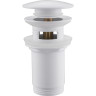 донный клапан Abber AF0010W Click-Clack Белый