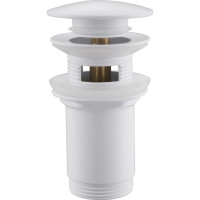 донный клапан Abber AF0010W Click-Clack Белый