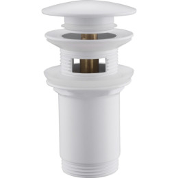 донный клапан Abber AF0010W Click-Clack Белый