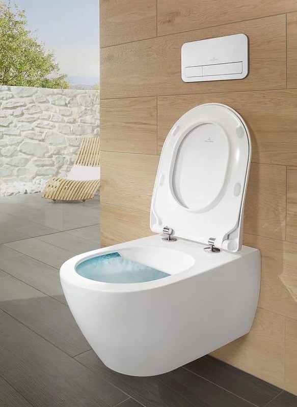 Унитаз Villeroy&Boch Subway 2.0 5614R2R1 подвесной с сиденьем Микролифт