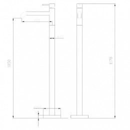 Смеситель для раковины Abber Wasser Kreis AF8140RG Розовое золото