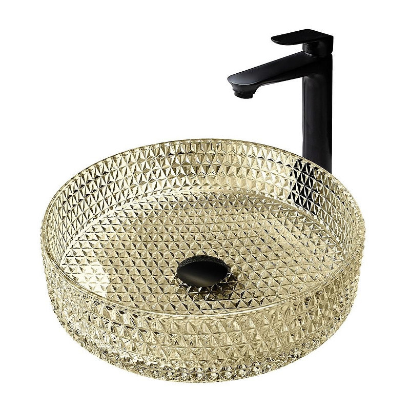 Раковина-чаша Abber GLAS 39,5 AK2301GG цвет Золото