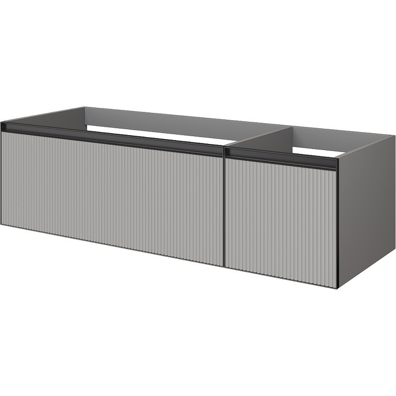 Тумба под раковину Boheme Armadi Art Quatro 2 140 790-M2-140-L-RIB-A подвесная