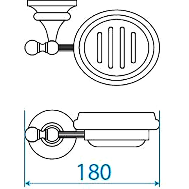 Мыльница Cezares Olimp-SOD-01-M