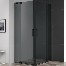 Душевой уголок Cezares Slider 100x100 SLIDER-A-2-90/100-GRIGIO-NERO