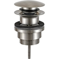 донный клапан Remer 905CCR114XV click-clack Сталь