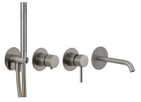Смеситель для ванны Remer X Style X96S03ROXXXV цвет Сталь