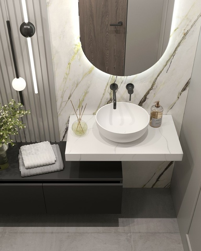 Столешница под раковину Boheme Armadi Art Flat 80 869-080-CLCT