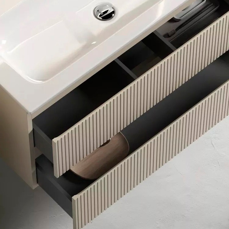 Тумба под раковину Sancos Snob T 100 SNT100CE подвесная Beige Soft