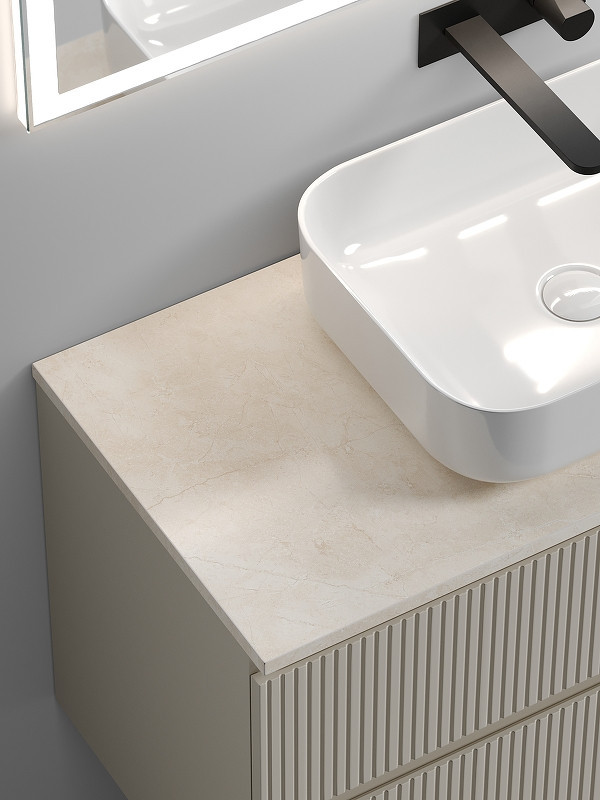 Тумба под раковину Sancos Snob T 100 SNT100CE подвесная Beige Soft