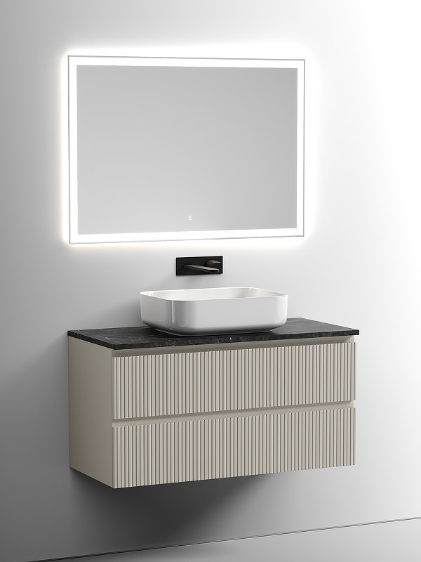 Тумба под раковину Sancos Snob T 100 SNT100CE подвесная Beige Soft