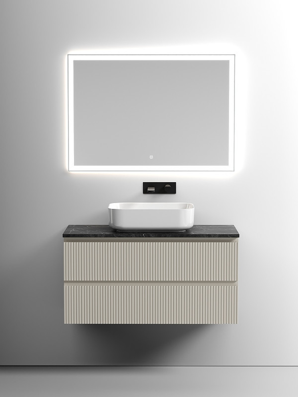 Тумба под раковину Sancos Snob T 100 SNT100CE подвесная Beige Soft