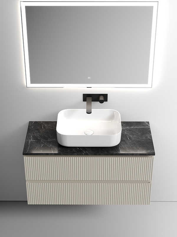 Тумба под раковину Sancos Snob T 100 SNT100CE подвесная Beige Soft