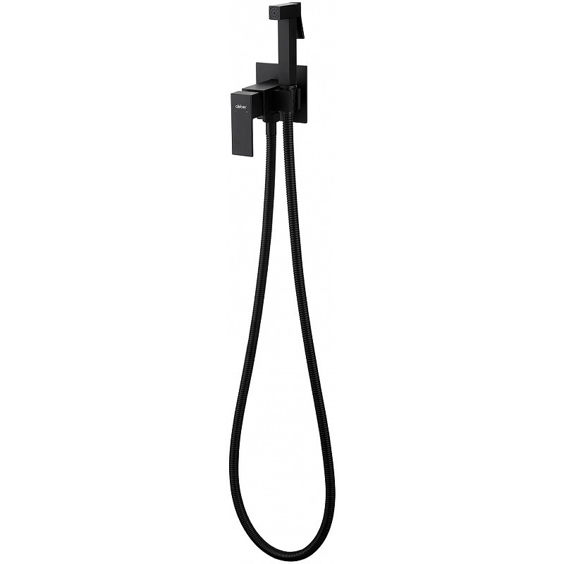 Гигиенический душ Abber Daheim AF8226B черный матовый