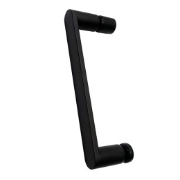 Душевая дверь Abber Sonnenstrand 120 AG04120BS профиль Черный стекло прозрачное