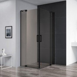 Душевой уголок Cezares Slider 110х90 SLIDER-AH-2-80/90-100/110-BR-NERO