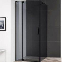 Душевой уголок Cezares Slider 110x100 SLIDER-AH-1-100-100/110-GRIGIO-NERO