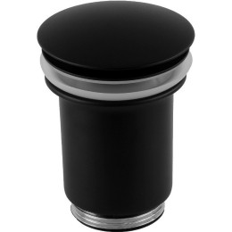 донный клапан Remer 905CC114NO click-clack черный матовый