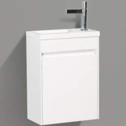 Тумба под раковину BelBagno Pietra Mini 46 PIETRA MINI-460-1A-SO-BL-L подвесная