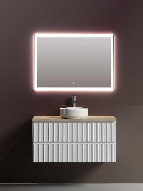 Тумба под раковину Sancos Snob T 100 SNT100W подвесная Bianco