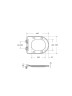 Унитаз подвесной BelBagno Marino BB7026CH-TOR-BS/SC