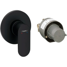 Смеситель для душа Hansgrohe Rebris S 72648670 черный матовый