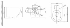 Комплект унитаза BelBagno Uno BB3105CHR/SC с инсталляцией Berges Novum L5 040215