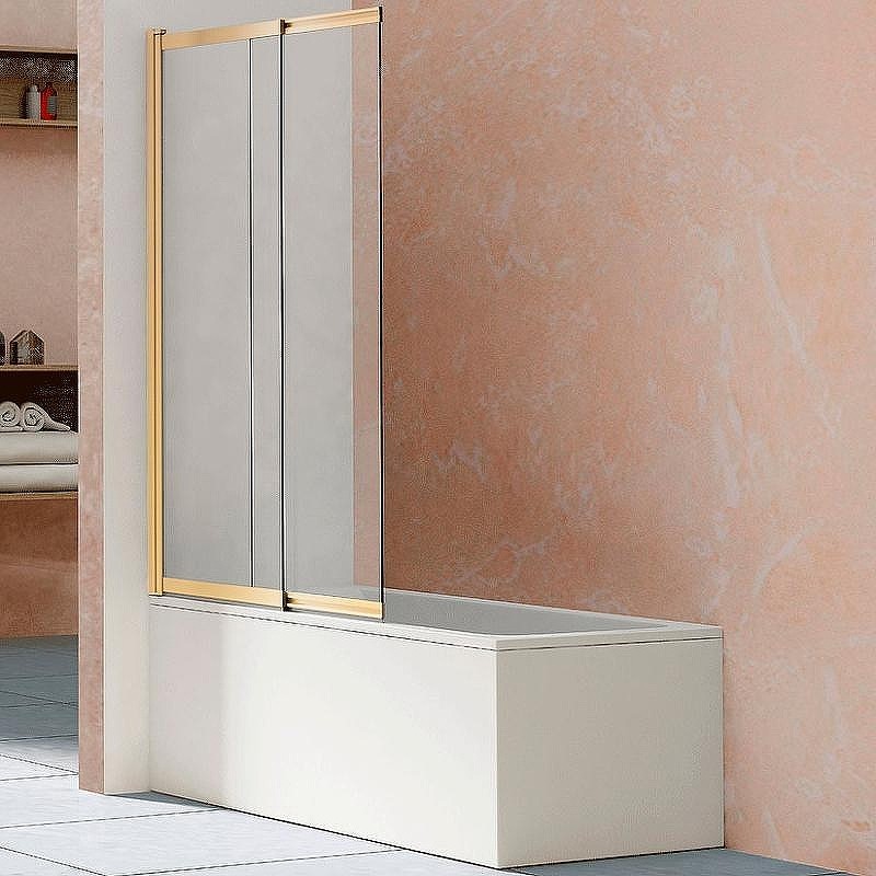 Шторка на ванну Vincea 100x145 VSB-1E100CLG