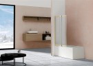 Шторка на ванну Vincea 100x145 VSB-1E100CLG